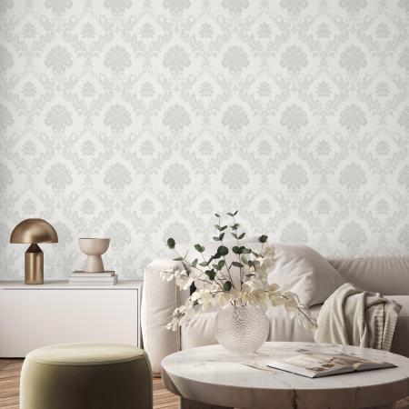 24206 Serisi | Modern Damask Desen Duvar Kağıdı 24206